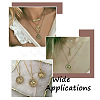 Fashewelry 2 Sets 2 Colors Zinc Alloy Jewelry Pendant Accessories FIND-FW0001-06-7