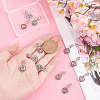   12Pcs 6 Colors Mother's Day Alloy Rhinestone European Dangle Charms FIND-PH0010-89-3