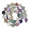 Natural Fluorite Beads Strands G-G182-A02-01-3