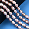 Natural Cultured Freshwater Pearl Beads Strands PEAR-N012-06W-2