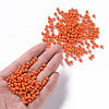Baking Paint Glass Seed Beads SEED-S002-K4-4