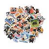 60Pcs Cute Cat Theme PVC Adhesive Waterproof Cartoon Stickers Set STIC-C005-05-2