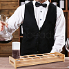 12-Hole Bamboo Wine Glass Organizer Holder ODIS-WH0025-150-4