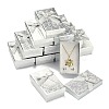 Rectangle Cardboard Jewelry Set Boxes X-CBOX-S013-02-1