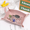 Leather Cartoon Cat Shape Cosmetics Jewelry Plate FIND-WH0152-14B-6