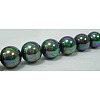 Polished Shell Pearl Round Beads Strands X-SP12MM515-3