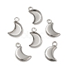 Tarnish Resistant 304 Stainless Steel Pendant Cabochon Settings STAS-P210-05P-1