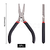 SUNNYCLUE 1Pc Carbon Steel Jewelry Pliers for Jewelry Making Supplies AJEW-SC0001-43-2