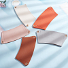 WADORN 5Pcs 5 Colors PU Leather Heat Resistant Reusable Cup Sleeve AJEW-WR0001-58B-4