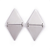 304 Stainless Steel Dangle Stud Earrings EJEW-L230-24-2