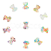 Candy Color Transparent Resin Cabochon RESI-CA0001-05-1