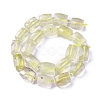 Natural Lemon Quartz Beads Strands G-L499-06-3