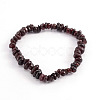 Natural Gemstone Beaded Stretch Bracelets X-BJEW-JB01823-04-1
