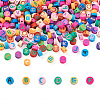 300Pcs Handmade Polymer Clay Colours Beads CLAY-CD0001-04-2