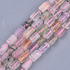 Natural Mixed Quartz Beads Strands G-S345-8x11-016-1