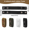 WADORN® 8Pcs 4 Colors Tactical Double Snap Belt Keepers FIND-WR0008-14-2