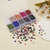 1500Pcs 10 Colors Dark Colors Eco-Friendly Handmade Polymer Clay Beads CLAY-YW0001-37B-7