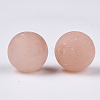 Transparent Acrylic Beads X-FACR-R024-01-2