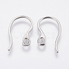 304 Stainless Steel Earring Hooks STAS-P196-06-2