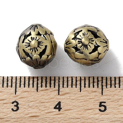 Tibetan Style Brass Beads KK-M284-49AB-1