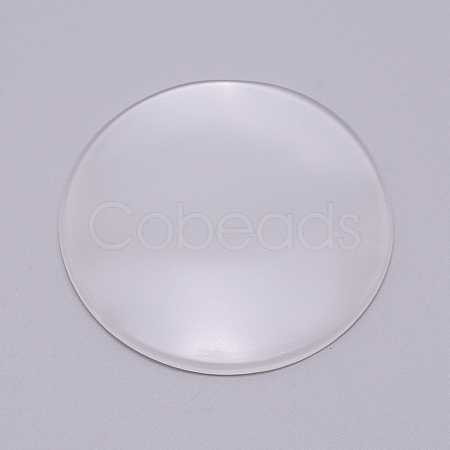 Door Knob Wall Shield Transparent Round Soft Rubber Wall Protector AJEW-WH0180-68-1