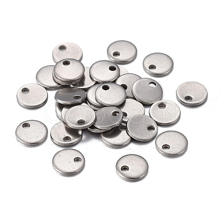 201 Stainless Steel Charms STAS-F255-043P-6mm-1