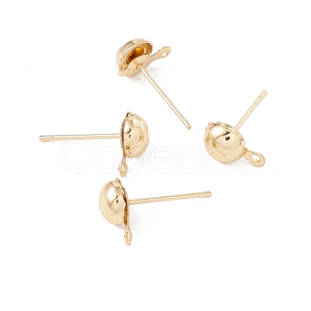 304 Stainless Steel Stud Earring Findings STAS-P307-17A-G-1