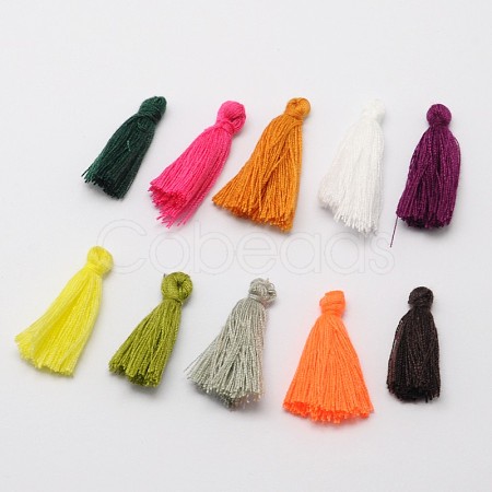 Cotton Thread Tassels Pendant Decorations NWIR-P001-03-1