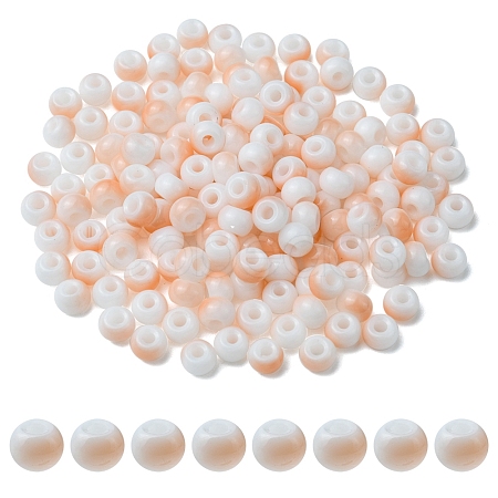 6/0 Opaque Glass Seed Beads SEED-YW0002-13G-1