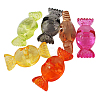 Transparent Candy Acrylic Beads X-PL645Y-1