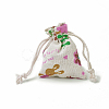 Bunny Burlap Packing Pouches ABAG-I001-7x9-09-2
