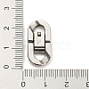304 Stainless Steel Fold Over Clasps STAS-D026-01A-P-3