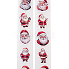 Christmas Round with Word Roll Stickers DIY-S045-01D-1