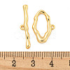 Brass Toggle Clasps KK-A223-15G-6