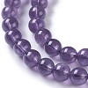 Natural Amethyst Beads Strands G-P428-08-6mm-3