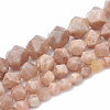 Natural Sunstone Beads Strands G-S332-10mm-008-2