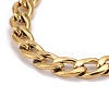 304 Stainless Steel Curb Chains Bracelets BJEW-JB06272-02-2