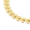 Brass Cob Chain Bracelets for Women BJEW-G672-06G-2