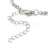 304 Stainless Steel Wheat Chains Bracelet Making AJEW-JB01040-4