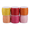   Waxed Cotton Thread Cords Kits YC-PH0001-03-1