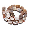 Natural Sunstone Beads Strands G-K245-J08-01-2
