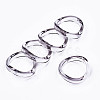 Transparent Acrylic Finger Rings RJEW-T010-01A-2