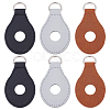 WADORN 3 Pairs 3 Colors PU Leather Bag Strap Suspension Clasp Finding FIND-WR0004-94-1
