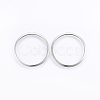 Tarnish Resistant 201 Stainless Steel Linking Rings STAS-E437-22B-P-1