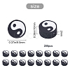 SUNNYCLUE 200Pcs Yin Yang Style Handmade Polymer Clay Beads DIY-SC0015-66A-2