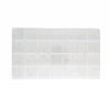 28 Grids Transparent Polypropylene(PP) Bead Organizers CON-J003-03-1
