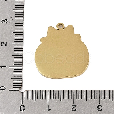 Halloween 304 Stainless Steel Pendants STAS-C095-15G-1