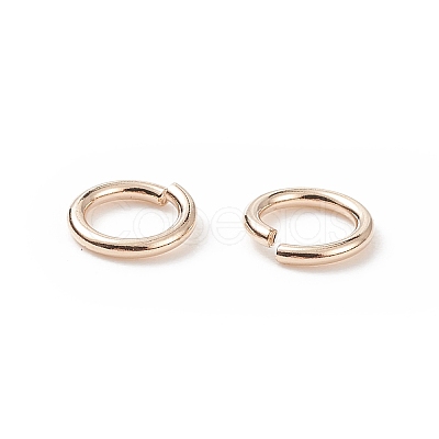 Non-Tarnish Yellow Gold Filled Jump Rings X-KK-G164-1-1