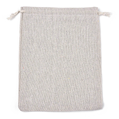 Cotton Packing Pouches Drawstring Bags ABAG-R011-15x20-1