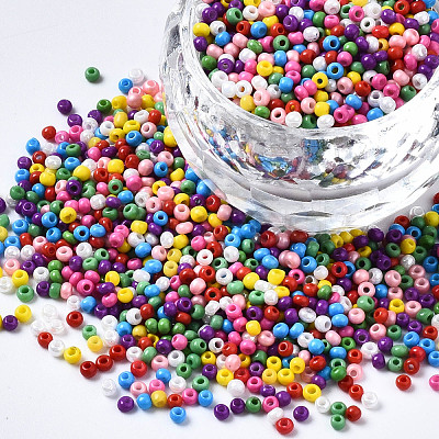 Glass Seed Beads SEED-S057-A-M-1